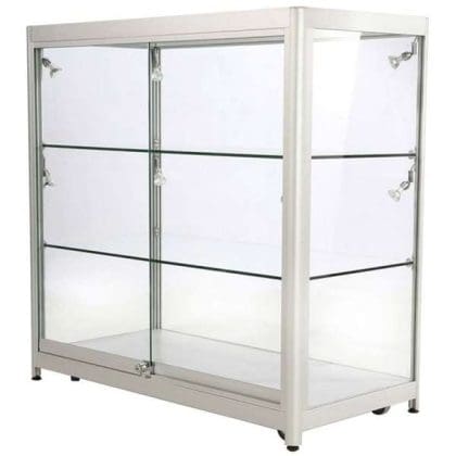 LED udstillingsmontre 90x90x45 cm