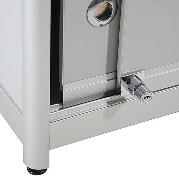LED udstillingsmontre 90x90x45 cm med underskab-detalje-04