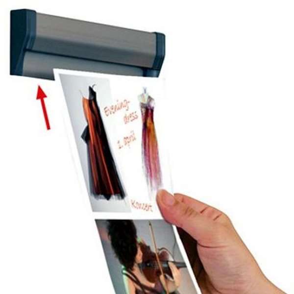 Fastnote aluminium ophængs skinne