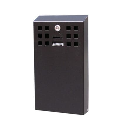 Askebæger sort small udemodel - 205x355x60 mm