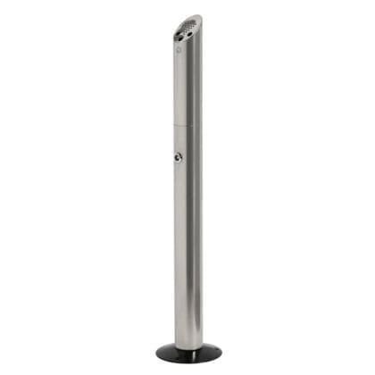 Udendørs askebæger fritstående H 900 Dia. 76 mm