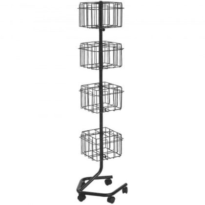 Brochure Rack karrusel med 32 rum