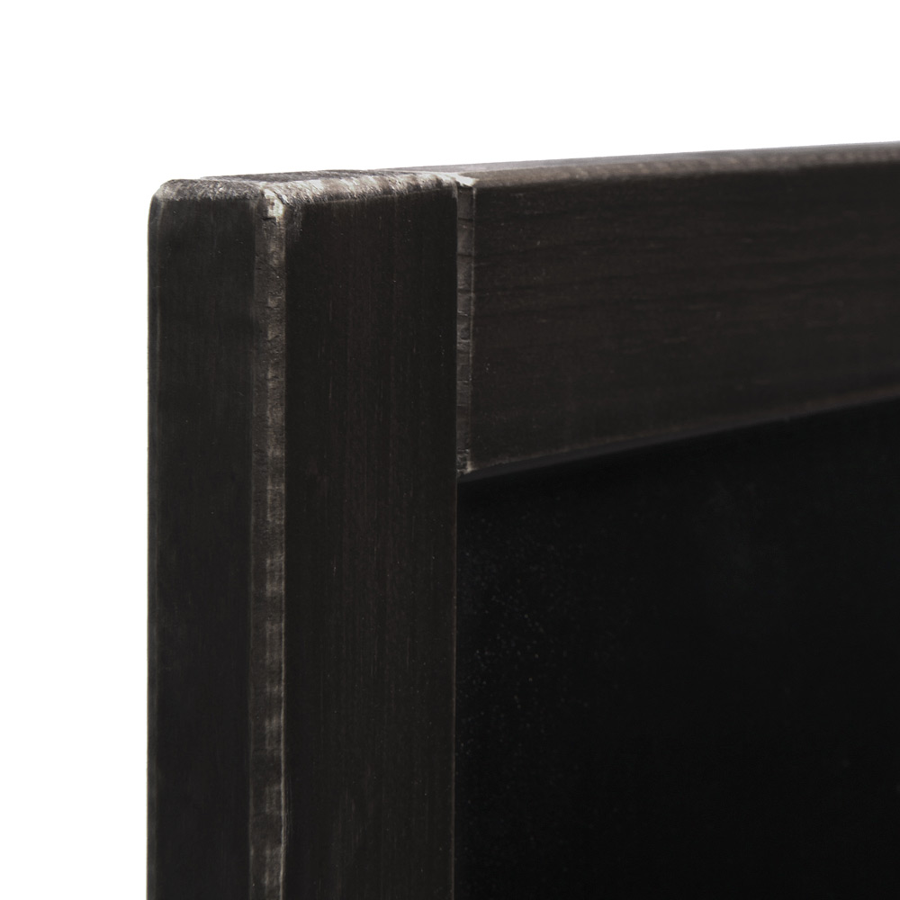 Menutavle vintage classic 50 x 60 cm - Sortbejdset - Billede 4