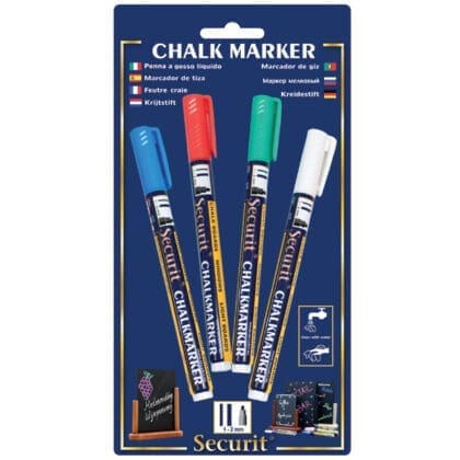 4 farver kridtmarker penne 2 mm