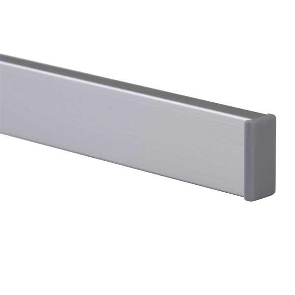 Cliprail Galleriskinne SØLV 150 cm - Billede 3