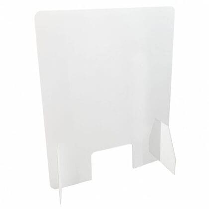Corona plexiglas afskærmnings rude bord 75 x 50 cm