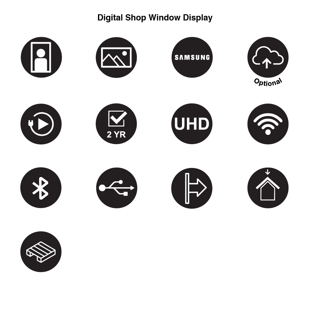 Digital Shop Window skærmholder ekskl. skærm - Billede 6