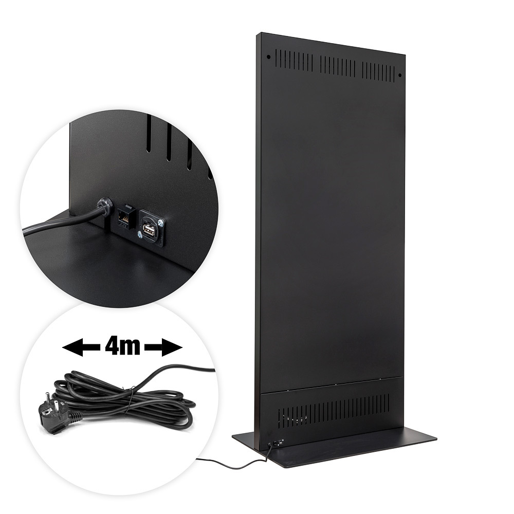 Digital Slim Totem, kun kabinet ekskl. 65" skærm - Billede 8