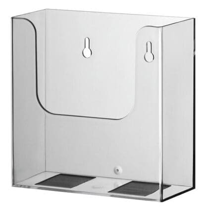 Brochureholder dyb - A5 vægmodel