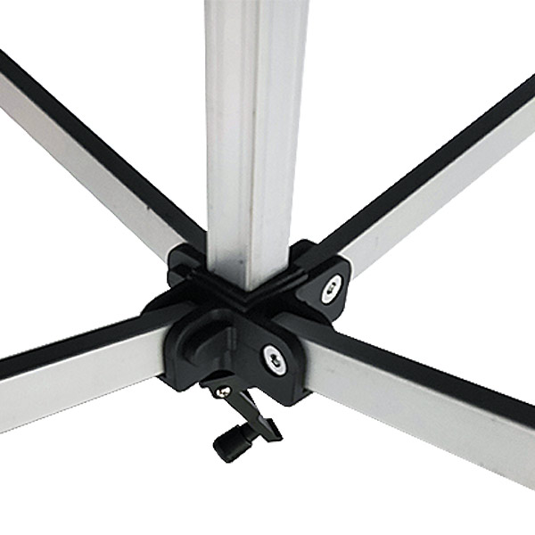 Fest telt Lux sort 3 x 3 meter - med alu-loft - Billede 5