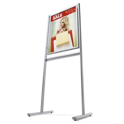 Info Board med to snaprammer A1