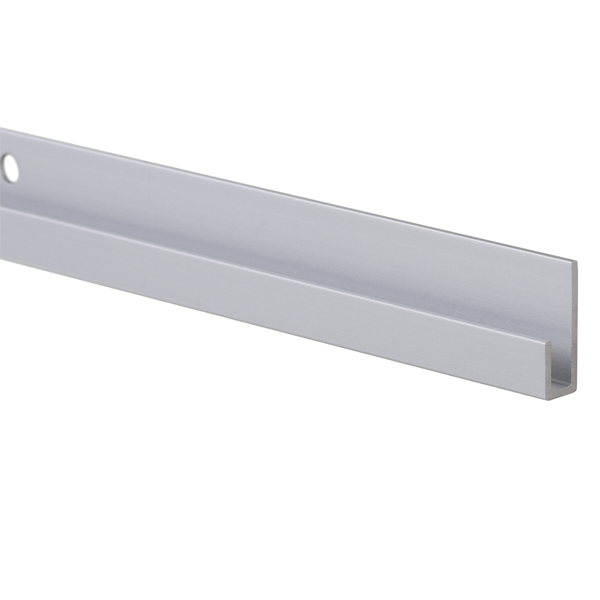 J-Rail Galleriskinne SØLV 150 cm - Billede 2