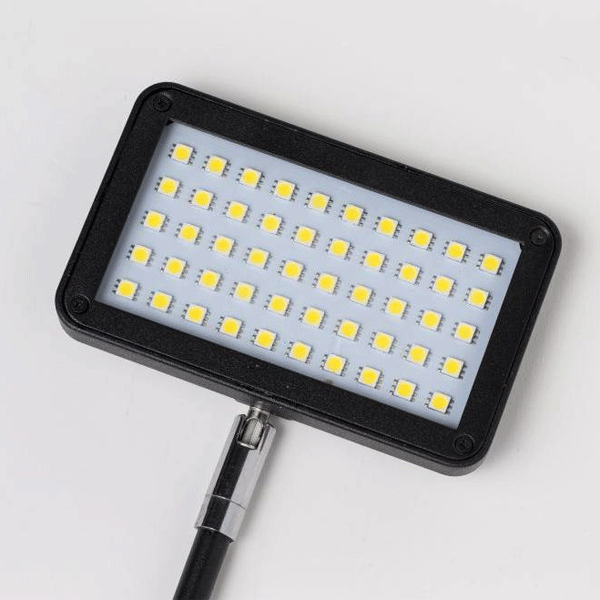 Lampe til montering på messevæg LED 50 SORT