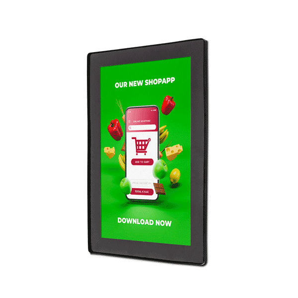 Magnet Plakat Ramme Slim A4 Sort