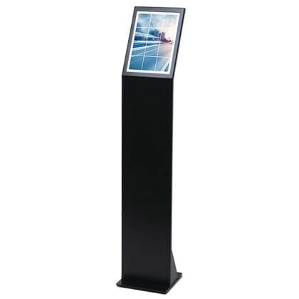 Menu stand slim gulvmodel A4