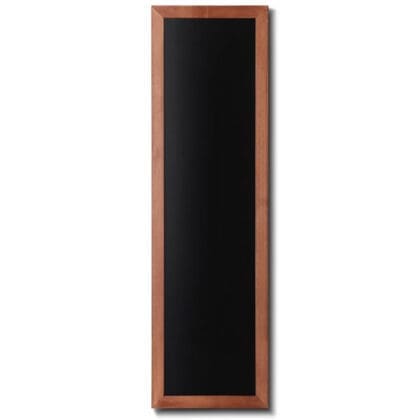 Menutavle med teaklook træramme 40x120 cm