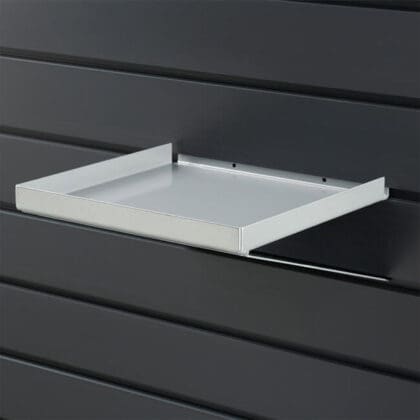 Metal hylde heavy duty 21x20 cm til rillepanel