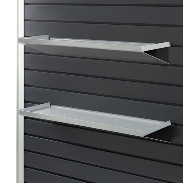 Metal hylde heavy duty 60x20 cm til rillepanel
