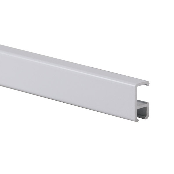 Minirail Galleriskinne 150 cm SØLV - Billede 3