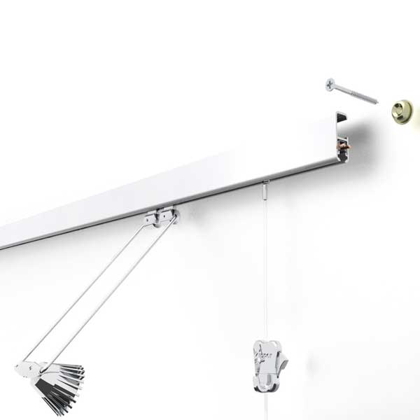 Multirail Galleriskinne 12V HVID 200 cm - Billede 4