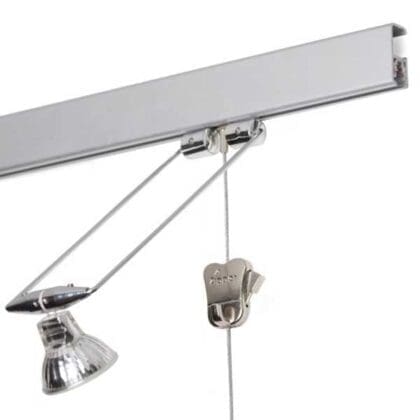 Multirail Galleriskinne 12V SØLV 200 cm