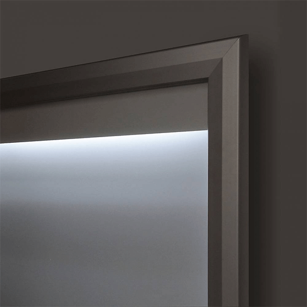 Opslagsskab Premium LED udendørs med magnettavle 4xA4 - Billede 4