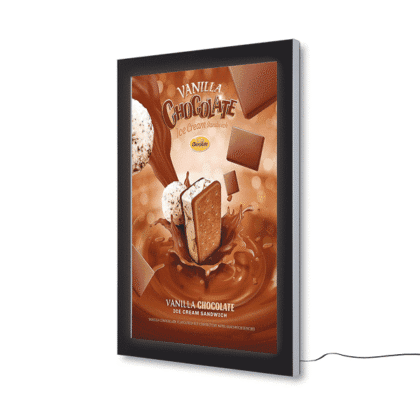 Produktblad: Outdoor LED Premium plakatramme A0