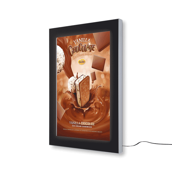 Outdoor LED Premium plakatramme A1