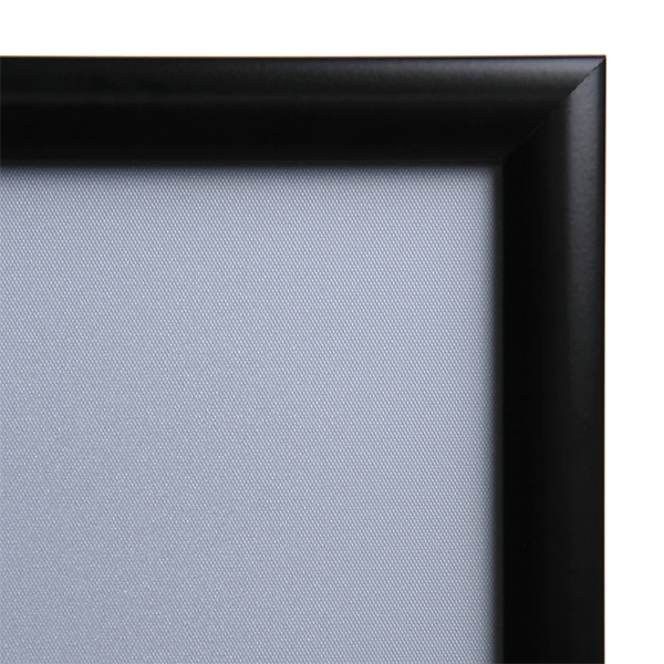 Snapramme 25 mm SORT profil i gering - A0 - 84,1 cm x 118,9 cm - Aluminium - Billede 2