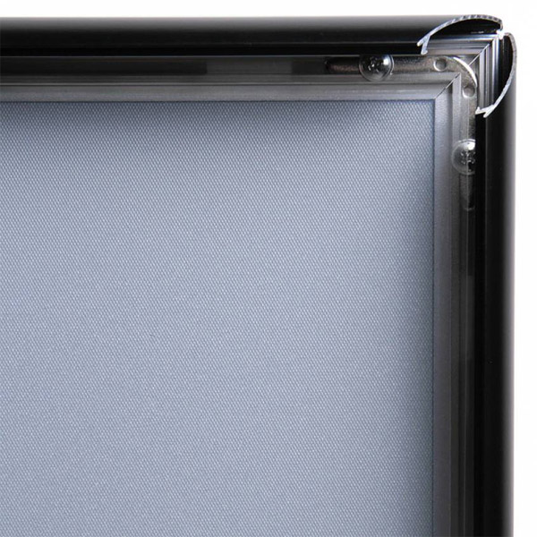 Snapramme 25 mm SORT profil i gering - A0 - 84,1 cm x 118,9 cm - Aluminium - Billede 3