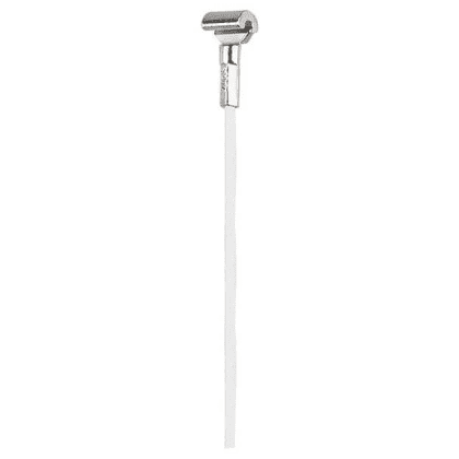 Stålkabel 200 cm HVID med Cobra ophæng