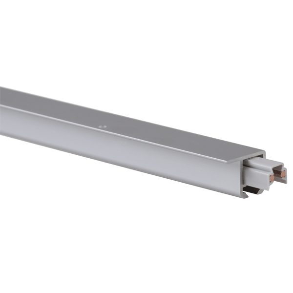 U-rail multi Galleriskinne loft 12V SØLV 200 cm