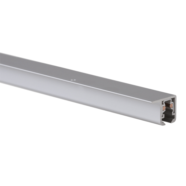 U-rail multi Galleriskinne loft 12V SØLV 200 cm - Billede 2