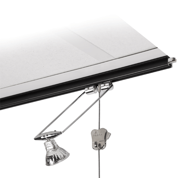 U-rail multi Galleriskinne loft 12V SORT 200 cm
