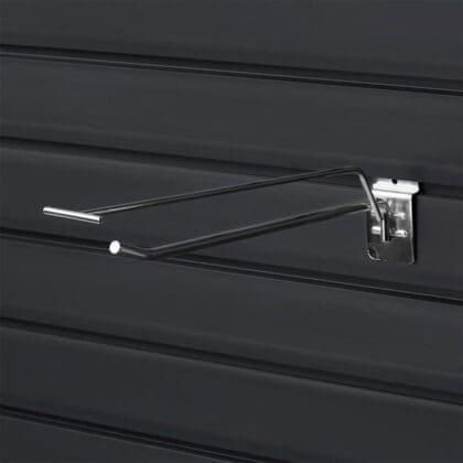 Metal varekrog single 30 cm med prisbøjle