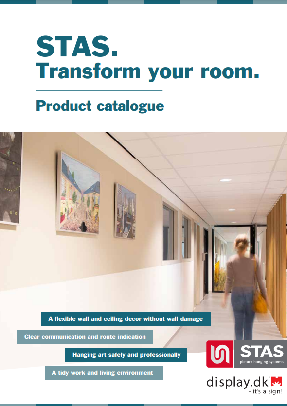 STAS Produktkatalog for billedophængssystemer