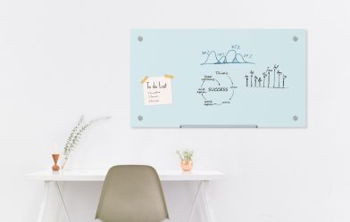 whiteboardblå